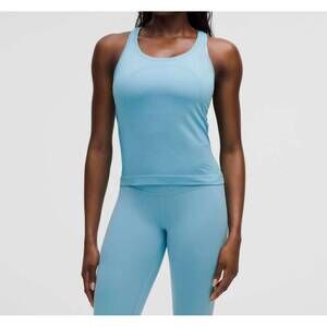 NEW LULULEMON swiftly tech 2.0 racerback tank in washed blue